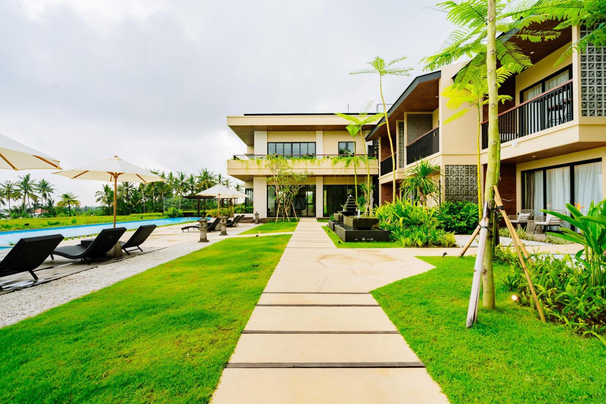 Big Dragon Villas Ubud Exterior foto